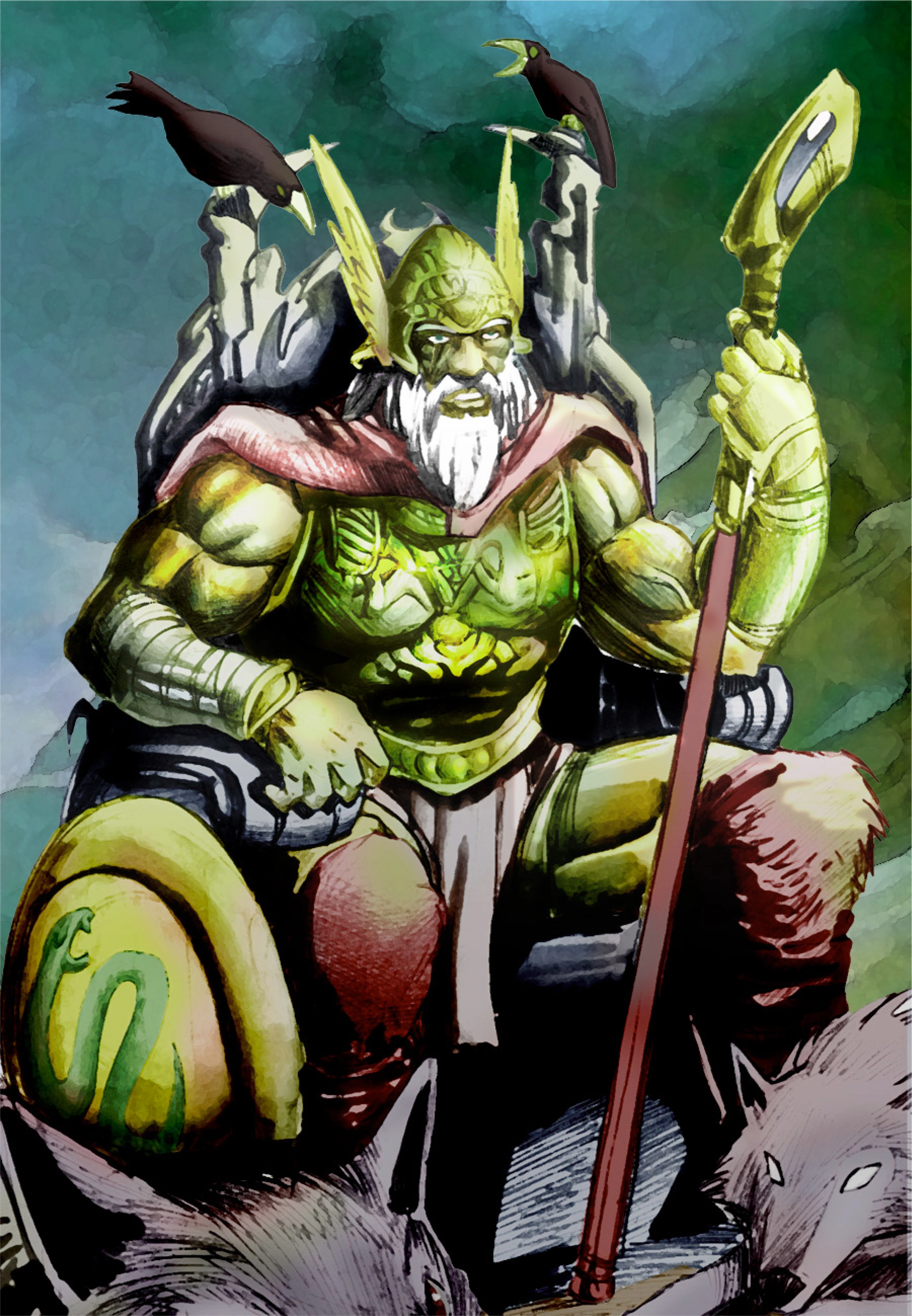 Ilustración de la baraja dragonsin